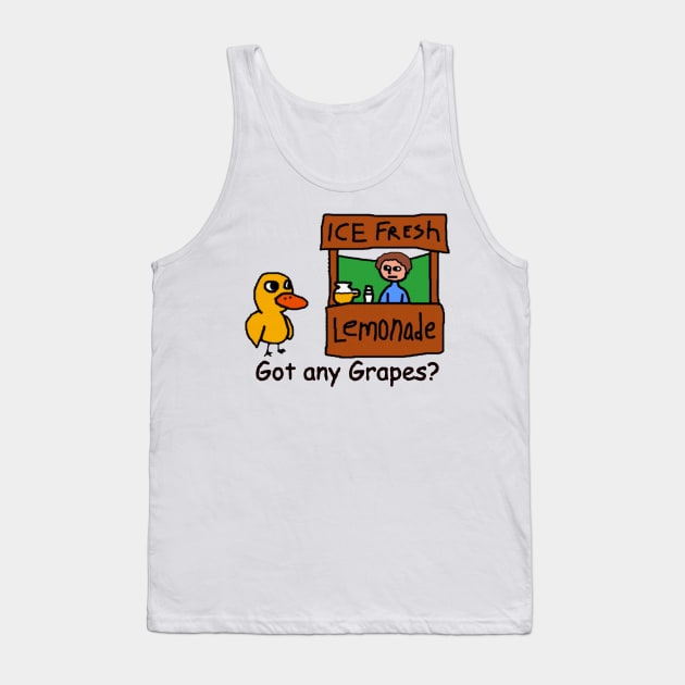 Got Any Grapes? Tank Top by Luna Lovers